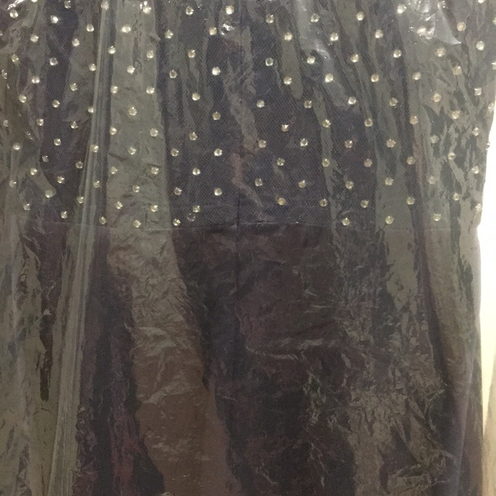 SOLD Reiss Mari crystal embellished navy dress, 4 - Picture 8 of 8